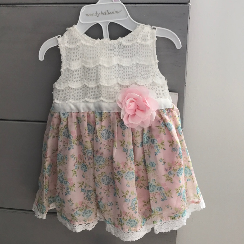 NWT Girls dress with bloomers